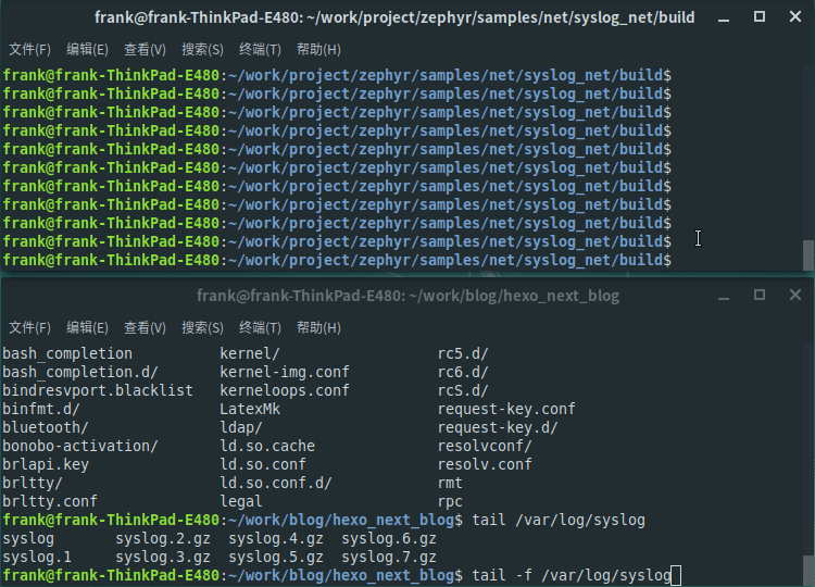 syslog