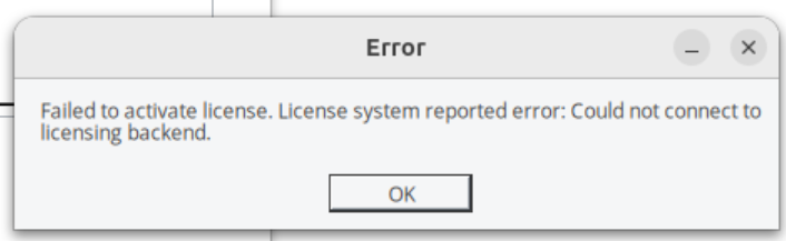 error